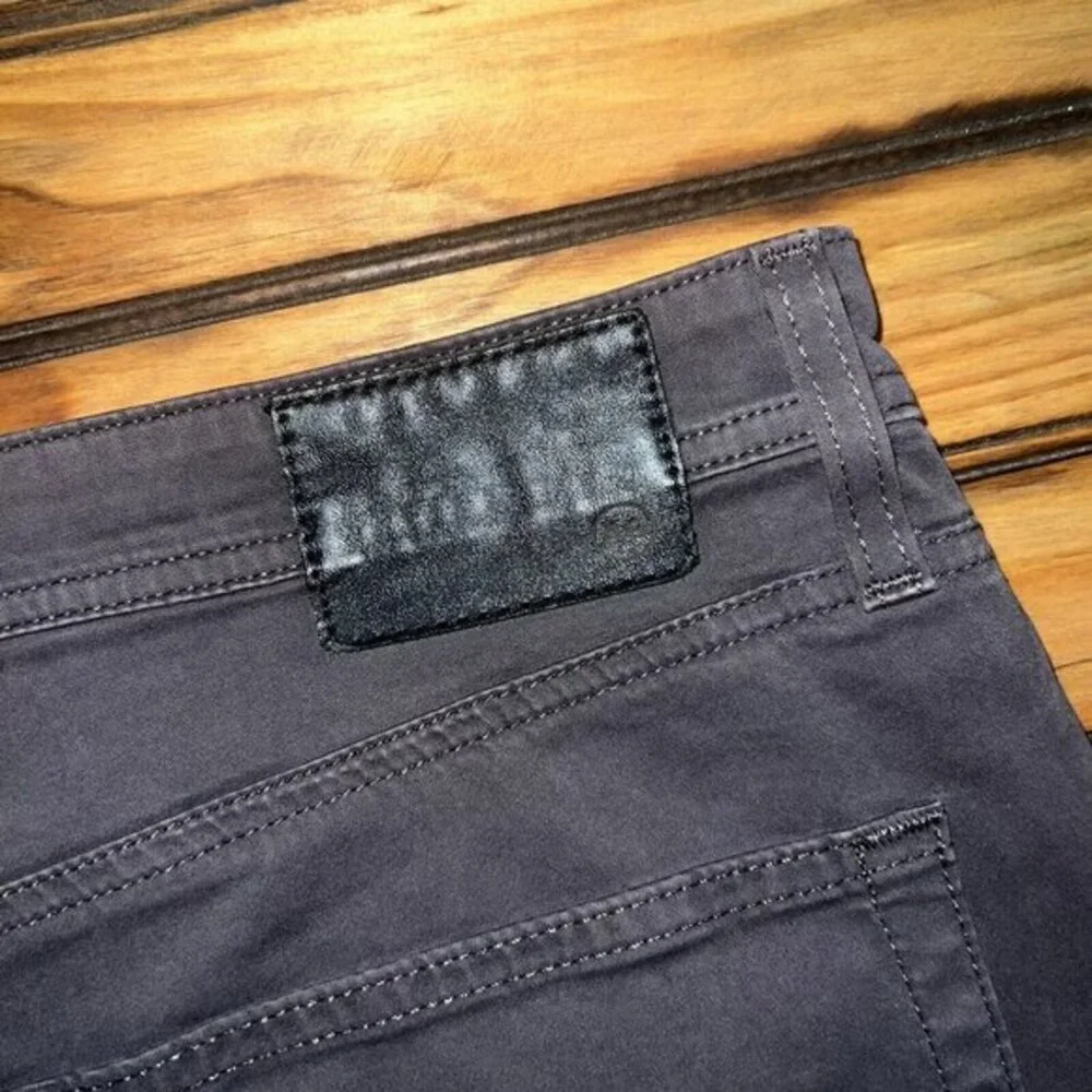Adriano Goldschmied The Everett Slim Straight Jeans Mens Size 38x34 Gray Denim‎